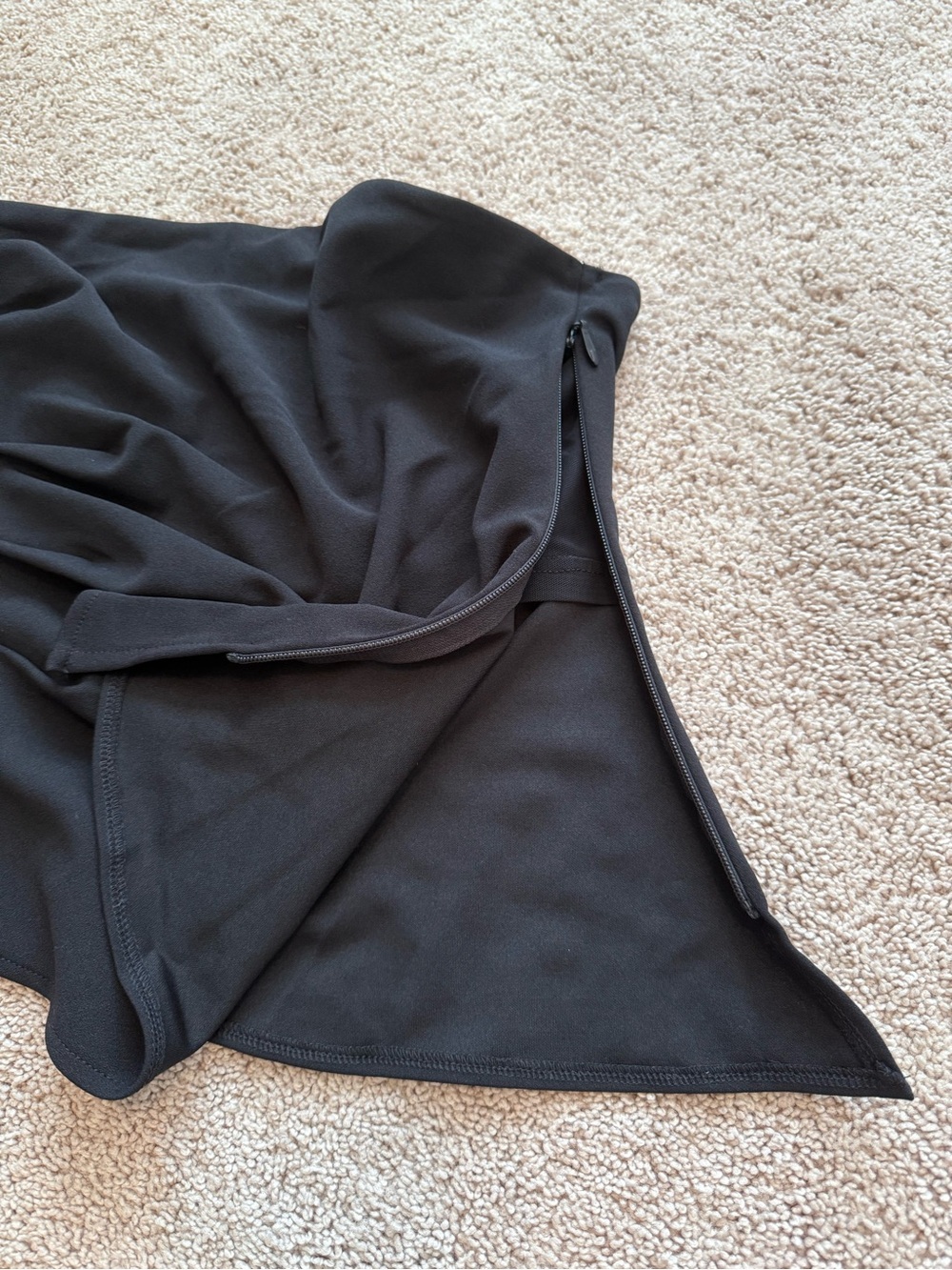 Petal & Pup Black Asymmetrical Top - Picture 4 of 10